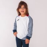 Joma 82P4R1292 أبيض أزرق كحلي أحمر قميص من النوع الثقيل أساسي الثاني رجال - Image 4