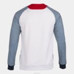 Joma 82P4R1292 أبيض أزرق كحلي أحمر قميص من النوع الثقيل أساسي الثاني رجال - Image 10