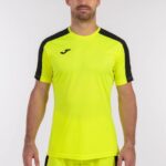 Joma 82P4R1303 نيون أصفر أسود أكاديمية قميص بأكمام قصيرة iii رجال - Image 3