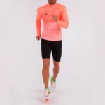 Joma 82P4R1305 نيون المرجان الأبيض قميص من النوع الثقيل النخبة السابع رجال - Image 3