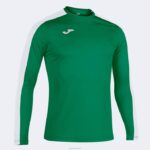 Joma 82P4R1306 أبيض أخضر أكاديمية قميص بأكمام طويلة III رجال