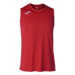 Joma 82P4R1310 أحمر بلا أكمام سلة كومبي تي شيرت رجال