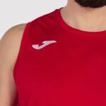 Joma 82P4R1310 أحمر بلا أكمام سلة كومبي تي شيرت رجال - Image 3