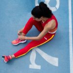Joma 82P4R1334 احمر اصفر لباس ضيق طويل النخبة السابع - Image 2