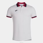 Joma 82P4R1338 أبيض قميص بولو بأكمام قصيرة مريحة II رجال