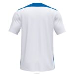Joma 82P4R1343 أبيض أزرق ملكي بطولة قميص قصير الأكمام سادسا رجال - Image 3