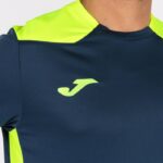Joma 82P4R1344 الأزرق الداكن أصفر فلوري بطولة قميص قصير الأكمام سادسا رجال - Image 5