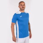Joma 82P4R1345 أزرق ملكي أبيض بطولة قميص قصير الأكمام سادسا رجال - Image 2