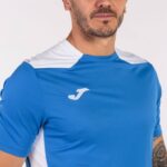 Joma 82P4R1345 أزرق ملكي أبيض بطولة قميص قصير الأكمام سادسا رجال - Image 5