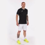 Joma 82P4R1347 أسود قميص قصير الأكمام toletum iii رجال - Image 5