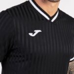 Joma 82P4R1347 أسود قميص قصير الأكمام toletum iii رجال - Image 6