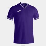 Joma 82P4R1349 أرجواني قميص قصير الأكمام toletum iii رجال