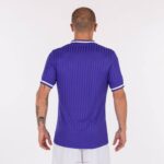 Joma 82P4R1349 أرجواني قميص قصير الأكمام toletum iii رجال - Image 3