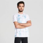 Joma 82P4R134 أبيض قميص قصير الأكمام النخبة التاسع رجال - Image 3