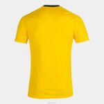 Joma 82P4R1355 أصفر أسود قميص بأكمام قصيرة النمر الثالث رجال - Image 2