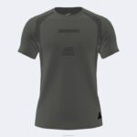 Joma 82P4R1364 الكاكي قميص قصير الأكمام صالة رياضية داخلية رجال