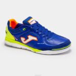 Joma 82P4R136 الأزرق الملكي الأخضر الفلوريسنت حذاء كرة الصالات أعلى فليكس انتعاش 23 داخلي - Image 4
