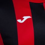 Joma 82P4R1375 أحمر أسود قميص طويل الاكمام انتر كلاسيك رجال - Image 3