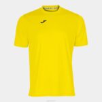 Joma 82P4R1384 أصفر قميص قصير الأكمام كومبي رجال
