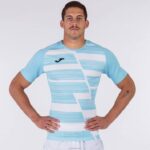 Joma 82P4R1400 السماء الزرقاء البيضاء قميص بأكمام قصيرة هاكا رجال - Image 7