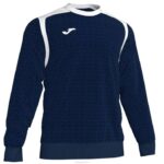 Joma 82P4R1401 الأزرق الداكن الأبيض بطولة قميص من النوع الثقيل v رجال