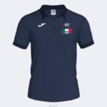 Joma 82P4R140 الأزرق الداكن قميص بولو قصير الاكمام لاتحاد التنس والباديل الايطالى