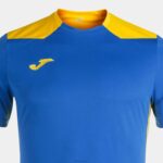 Joma 82P4R1412 الأزرق الملكي الأصفر بطولة قميص قصير الأكمام سادسا رجال - Image 10