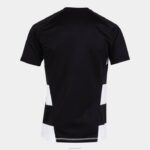 Joma 82P4R1413 أسود أبيض قميص قصير الأكمام prorugby الثاني رجال - Image 2