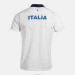 Joma 82P4R1420 أبيض قميص بولو قصير الاكمام الاتحاد الايطالي للتنس - Image 2