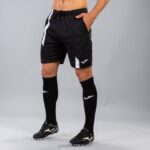 Joma 82P4R1429 أسود أبيض شورت برمودا سوبرنوفا رجال - Image 3