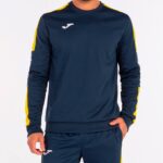 Joma 82P4R1442 الأزرق الداكن والأصفر بطولة قميص من النوع الثقيل الرابع رجال - Image 2