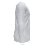 Joma 82P4R1454 أبيض أكاديمية قميص بأكمام طويلة III رجال - Image 4