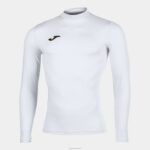 Joma 82P4R1456 أبيض قميص بأكمام طويلة من أكاديمية براما
