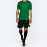 Joma 82P4R1461 أخضر أسود بطولة قميص قصير الأكمام v رجال - Image 4