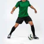 Joma 82P4R1461 أخضر أسود بطولة قميص قصير الأكمام v رجال - Image 6
