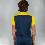 Joma 82P4R1464 الأزرق الداكن والأصفر قميص بولو بأكمام قصيرة هواية II رجال - Image 5