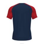 Joma 82P4R1474 الأزرق الداكن الأحمر قميص بأكمام قصيرة أكاديمية رابعا رجال - Image 2