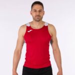 Joma 82P4R1481 احمر ابيض أعلى سجل للدبابات الثاني رجال - Image 2