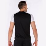 Joma 82P4R1482 أسود أبيض قميص قصير الأكمام سجل الثاني رجال - Image 3