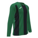 Joma 82P4R1485 أخضر أسود قميص طويل الأكمام بيزا الثاني رجال - Image 2