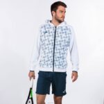 Joma 82P4R1488 أبيض كحلي سترة سوبرنوفا مقنعين III رجال - Image 5