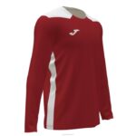 Joma 82P4R1498 احمر ابيض بطولة القميص بأكمام طويلة vi رجال - Image 2