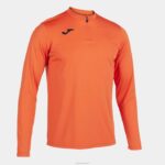 Joma 82P4R1499 البرتقالي مستكشف قميص طويل الأكمام رجال
