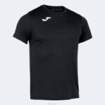 Joma 82P4R14 أسود قميص قصير الأكمام سجل الثاني رجال