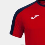 Joma 82P4R1508 أحمر أزرق كحلي قميص البطولة البيئية قصيرة الأكمام رجال - Image 4