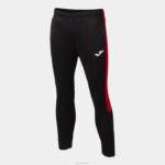 Joma 82P4R1512 أسود أحمر بطولة طويلة السراويل البيئية رجال