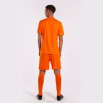 Joma 82P4R1516 برتقالي أسود قميص قصير الأكمام toletum الرابع رجال - Image 5