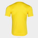 Joma 82P4R151 أصفر أسود أكاديمية قميص بأكمام قصيرة iii رجال - Image 3
