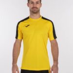 Joma 82P4R151 أصفر أسود أكاديمية قميص بأكمام قصيرة iii رجال - Image 4