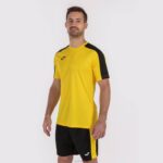 Joma 82P4R151 أصفر أسود أكاديمية قميص بأكمام قصيرة iii رجال - Image 6